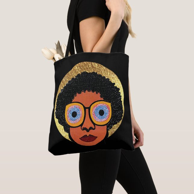Hazel the Visionary Tote Bag (Close Up)