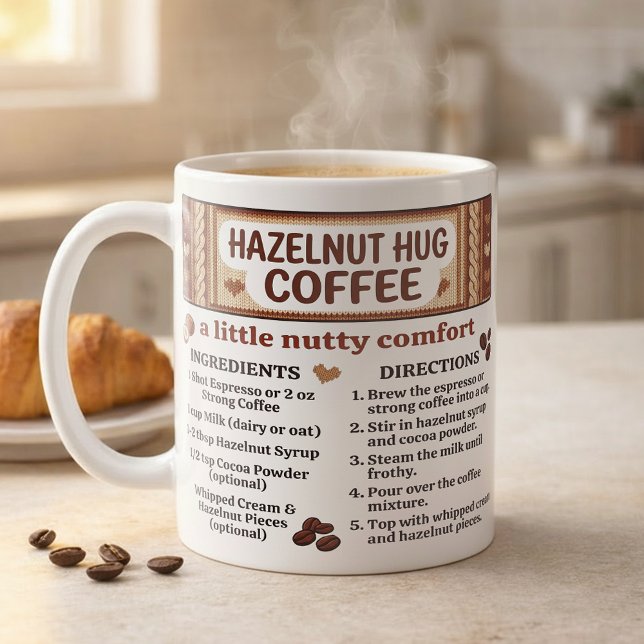 Hazelnut Coffee Recipe Mug (Creator Uploaded)