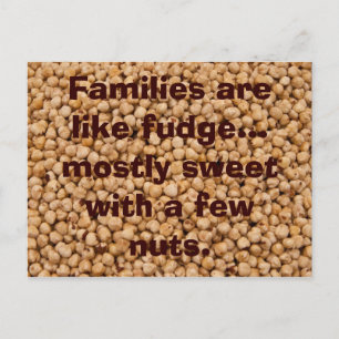 Hazelnut Quotes Postcard