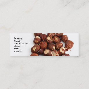 Hazelnuts Mini Business Card