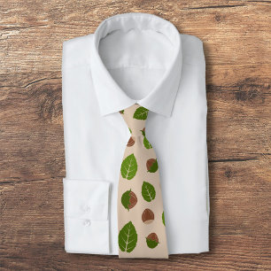 Hazelnuts Pattern Tie