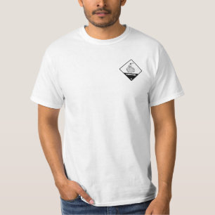 HazMat Corrosive Brain Placard  T-Shirt