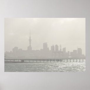 Hazy Auckland 1 Poster