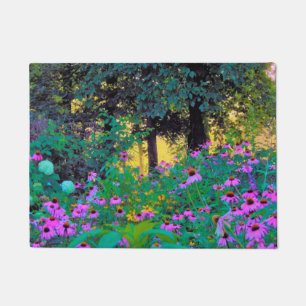 Hazy Morning Sunrise in My Rubio Garden Doormat