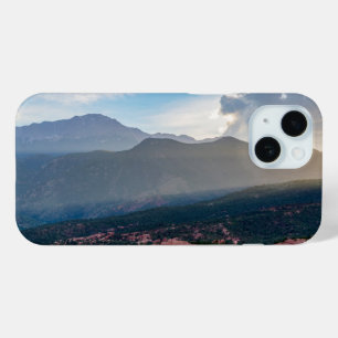 Hazy Pikes Peak Sunset iPhone Case