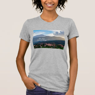 Hazy Pikes Peak Sunset Women's T-shirt