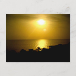Hazy Sun Postcard