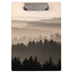 Hazy Woodland Hills Landscape Photo Clipboard