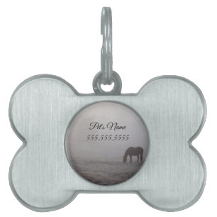 Hazzy Grazing Pet Name Tag