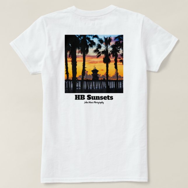 HB Sunsets T-Shirt  (Design Back)