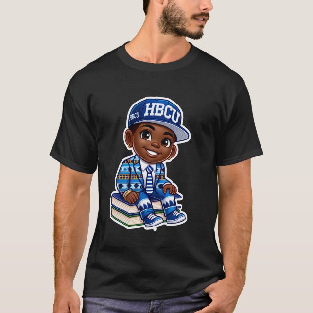 HBCU Apparel Future HBCU Grad Alumni Black History T-Shirt (Front)
