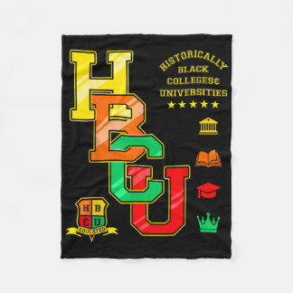 Hbcu Apparel Historically Black Colleges Universit Fleece Blanket