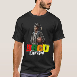 HBCU Basketball Grad Black college Alumni Apparel  T-Shirt