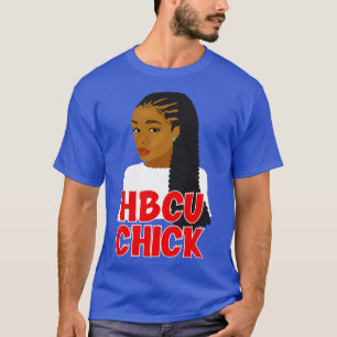 HBCU Chick Braids T-Shirt