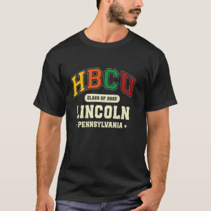 HBCU Class of 2025 Lincoln Pennsylvania Pride T-Shirt