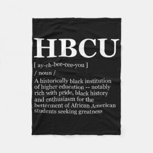 Hbcu Colleges &amp; Universities Black History Mon Fleece Blanket