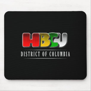 Hbcu District Of Columbia Pride African American H Mouse Pad