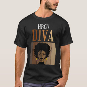 HBCU Diva Historical Black Colleges Universities B T-Shirt