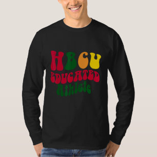 HBCU Educated Athlete Black college Alumni Apparel T-Shirt