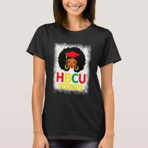 Hbcu Educated Historical Black College Graduate Bl T-Shirt
