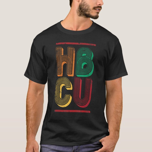 HBCU For Pride African American T-Shirt (Front)