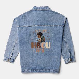 Hbcu Grad History Black College Youth Black Boy 14 Denim Jacket
