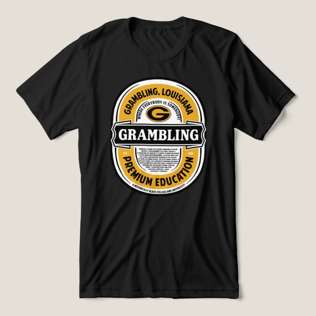 HBCU_Heineken-Tshirt_GRAMBLING Tri-Blend Shirt (Design Front)