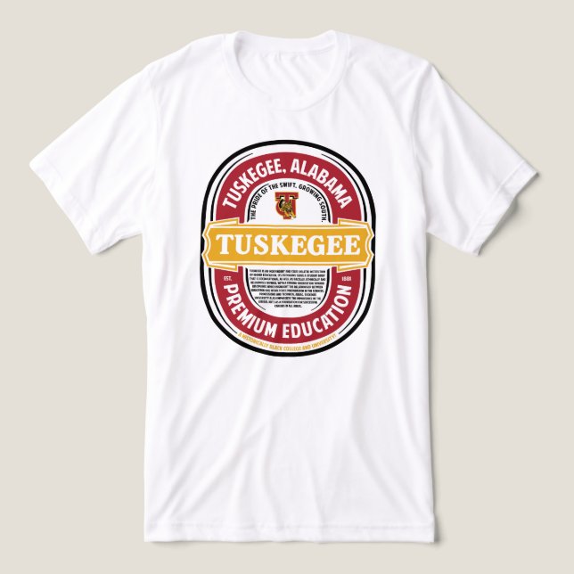 HBCU_Heineken-Tshirt_TUSKEGEE Tri-Blend Shirt (Design Front)