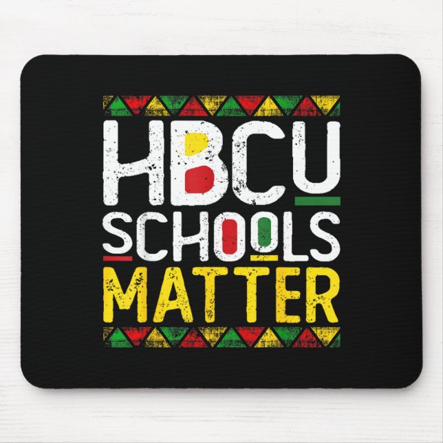 HBCU Schools Historically Black Colleges Mouse Pad (Front)