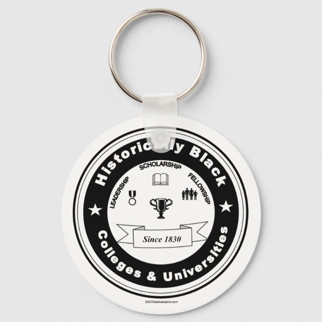 hbcu seal a key ring (Front)