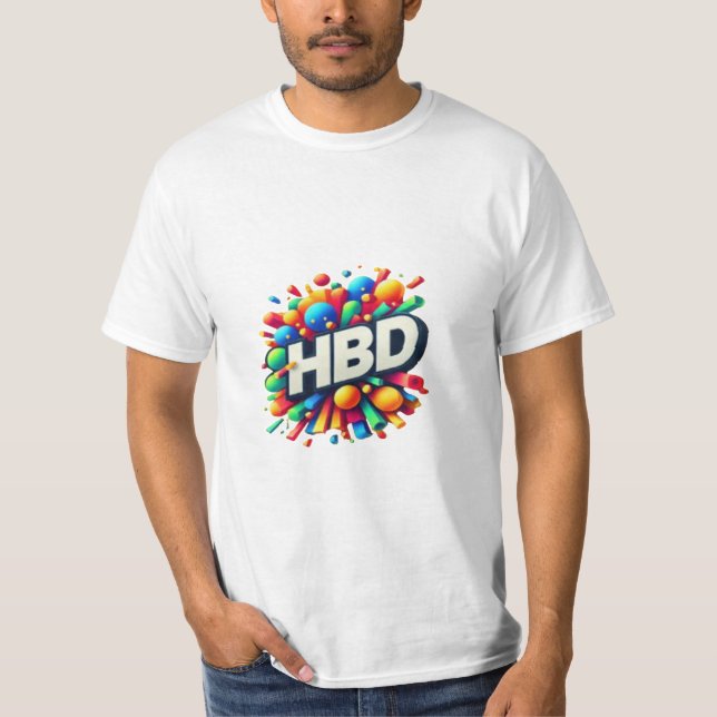 HBD A Brief But Special Way T-Shirt (Front)