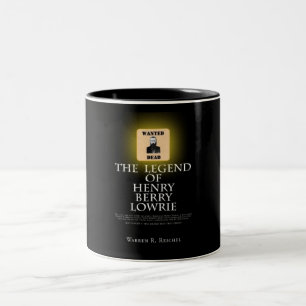 HBL - Coffee Mug - Book Cover - Blk on Blk