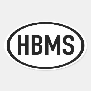HBMS Sticker