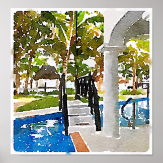 HBR Watercolor Poster