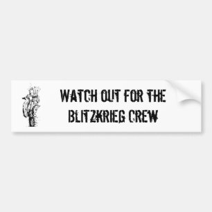 HC Blitzkrieg Bumper Sticker