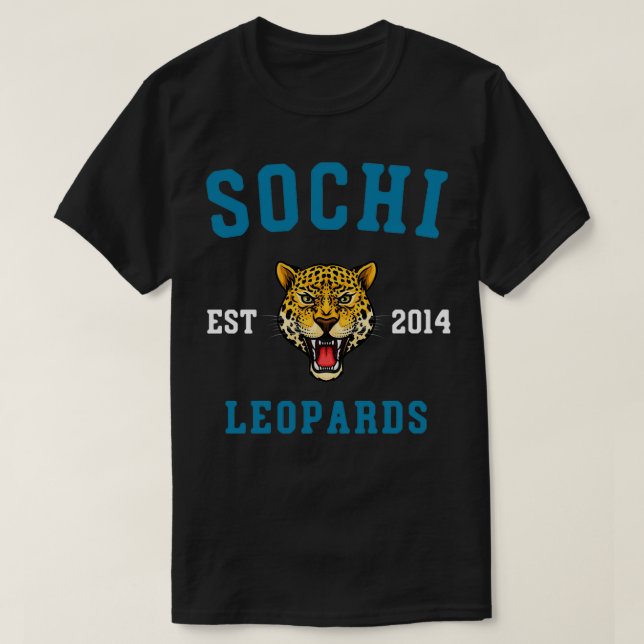 HC Sochi Kontinental Hockey Team T-Shirt (Design Front)