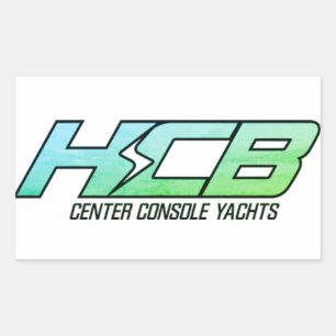 HCB Consule Centres Yachts Rectangular Sticker