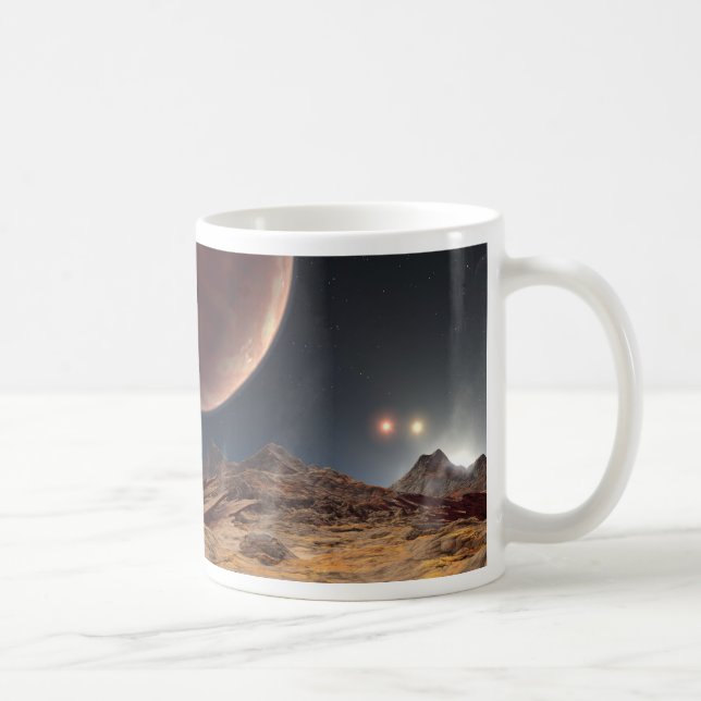 HD188753 Three suns NASA Coffee Mug (Right)