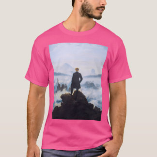 Hd Caspar David Friedrich - Wanderer 1817 Active T-Shirt