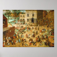 HD Childrens Games 1560 by Pieter Bruegel the El