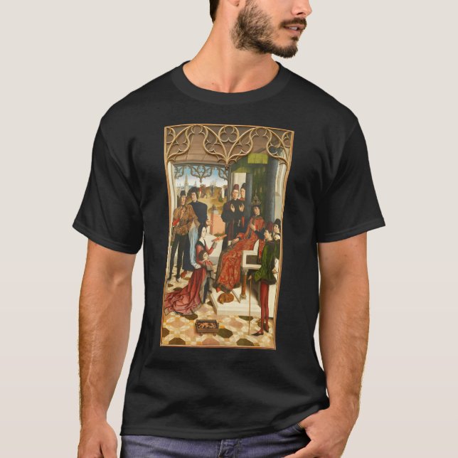 Hd Justice Of Emperor Otto Iii (Panel 2 Of 2) By T-Shirt (Front)