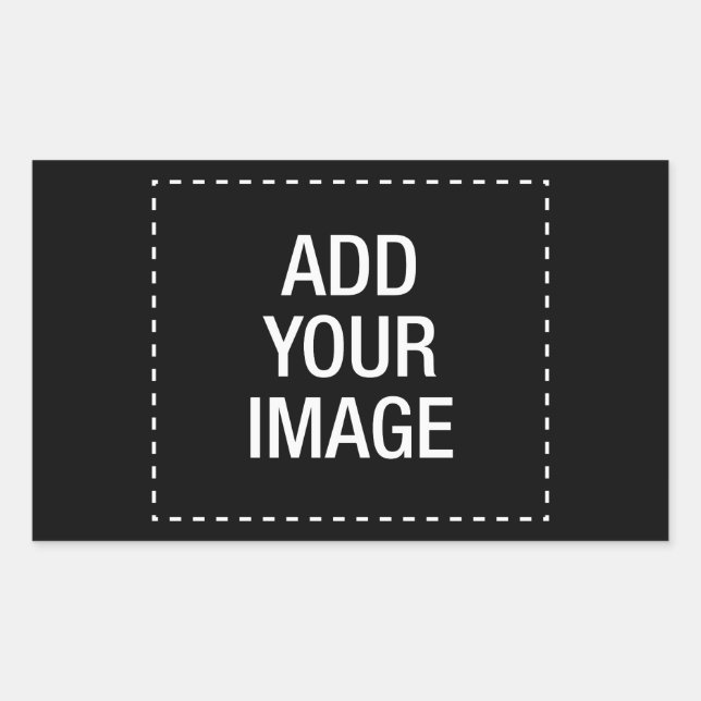 hd rectangular sticker (Front)