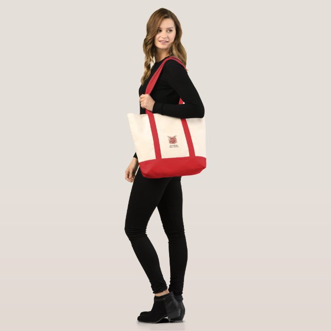 HD.WT Tote Bag - Red (Front (Model))
