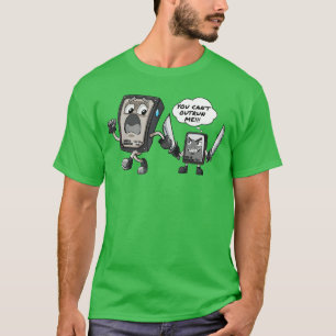 HDD VS SSD Gaming and Computer Funny Novelty frien T-Shirt