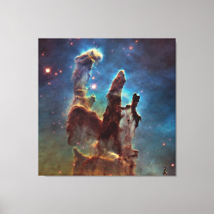 HDR Eagle Nebula Pillars of Creation Canvas Print