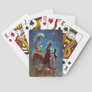 HDR Eagle Nebula Pillars of Creation Playing Cards