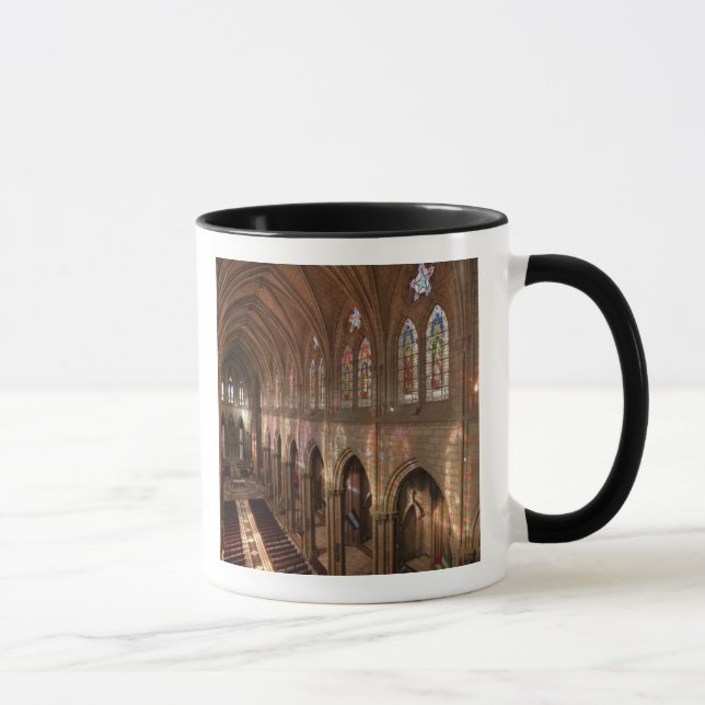 HDR image of Basilica interior, Quito, Ecuador Mug (Right)