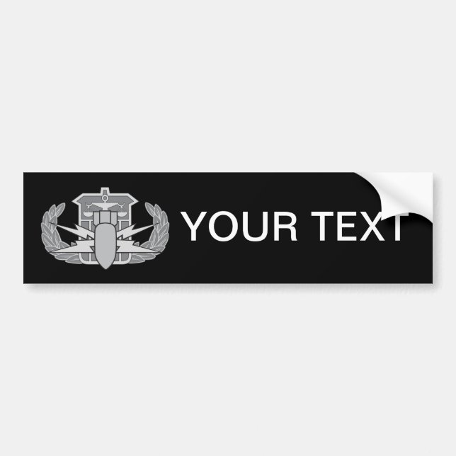 HDS badge Bumper Sticker (Front)