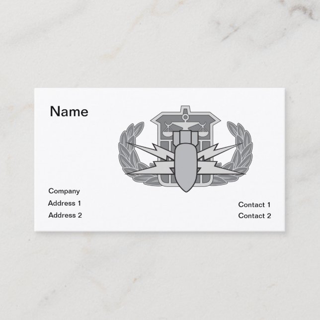 HDS badge Business Card (Front)