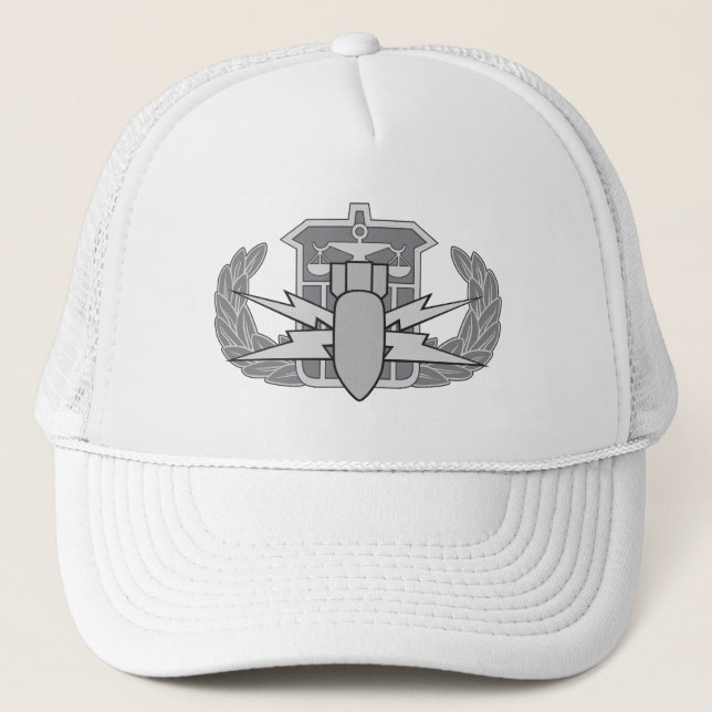 HDS badge Trucker Hat (Front)